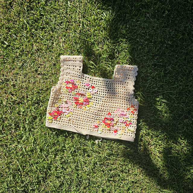 Garden Tulip Reversible Vest