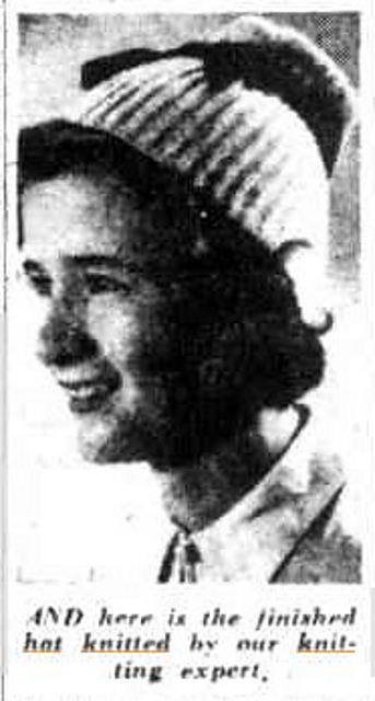 How to Knit a Hat Like Princess Margaret's