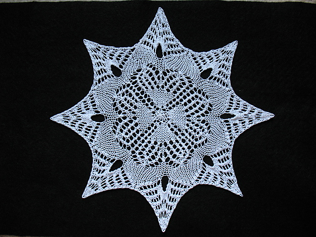 Starry Night Doily #7574