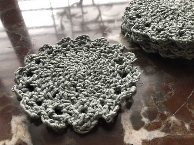 Lacy Doily Coaster