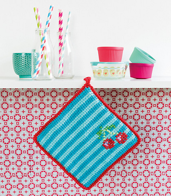 Cherry Potholder