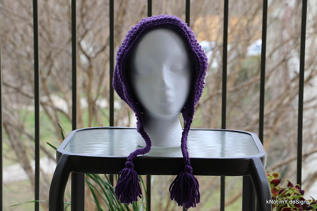 Tasseled Slouchy Bonnet Hat