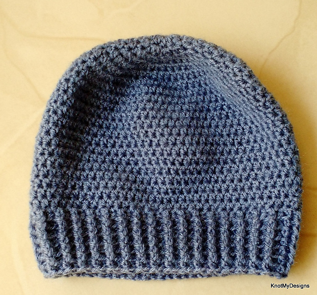 Child's Ribbedenim Beanie
