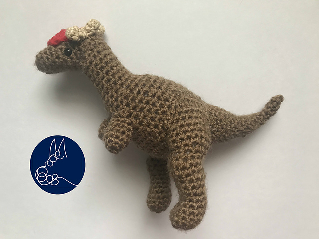 Pachycephalosaurus - Amigurumi