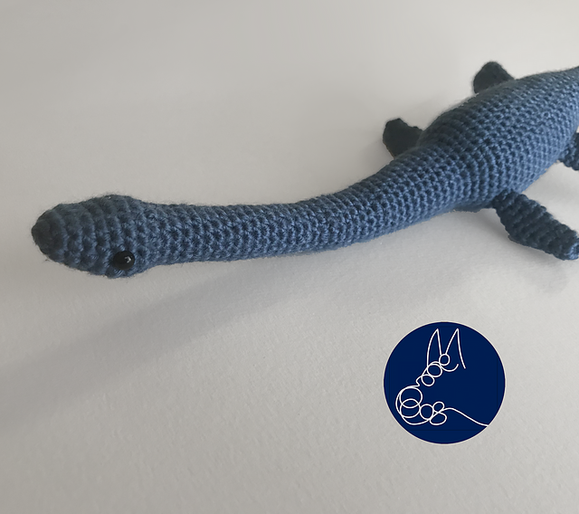 Plesiosaur - Amigurumi