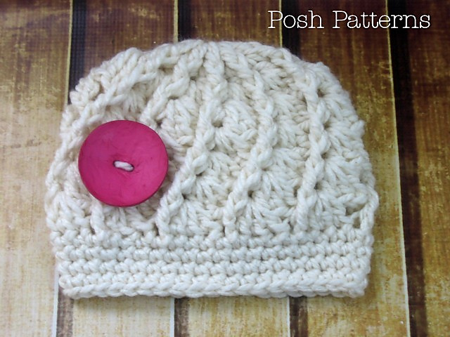 Bulky Spiral Rib Shell Hat 247
