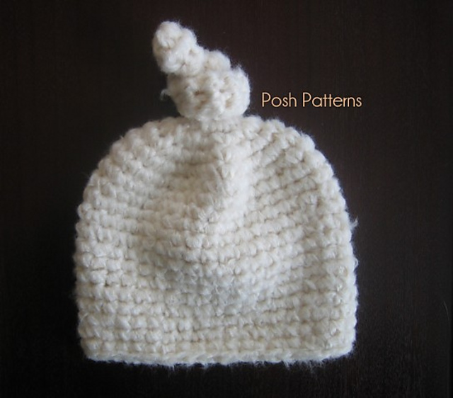 Easy Top Knot Beanie 249