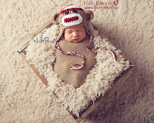 Sock Monkey Hat 308