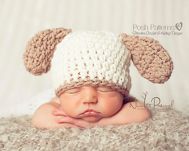 Puppy Dog Crochet Hat 297