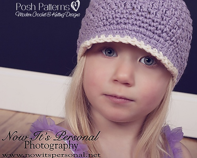 Textured Newsboy Visor Hat 250