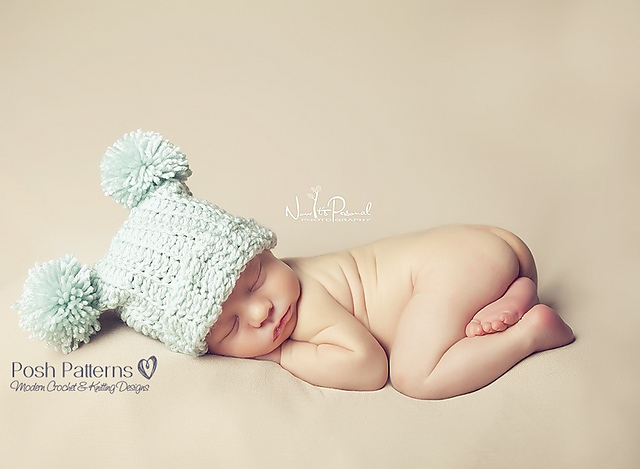 Square Pom Pom Tassel Hat 103
