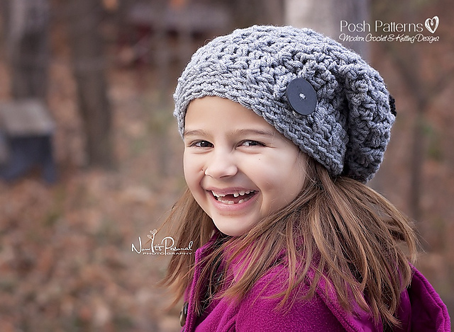 Textured Slouchy Hat 207