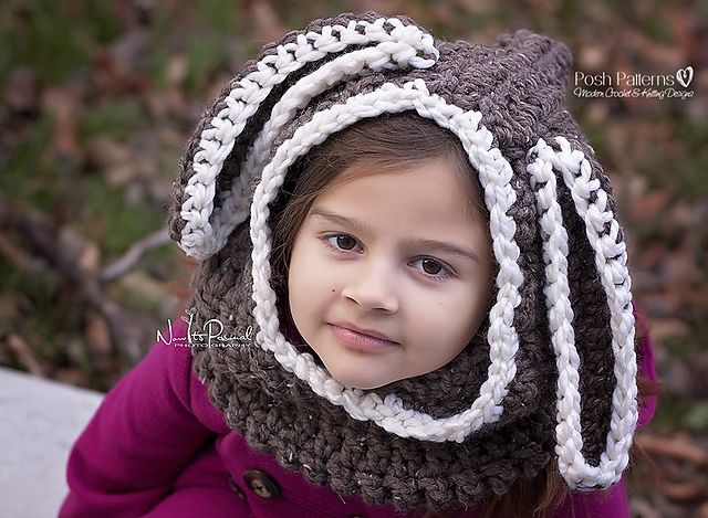 Bunny Hooded Cowl 337