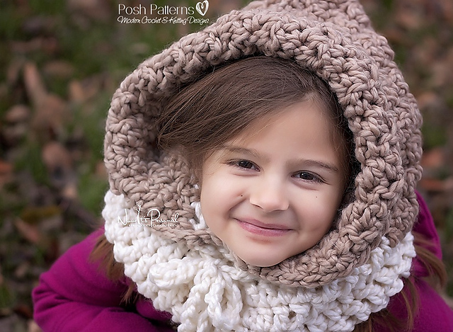 Textured Hooded Cowl 398