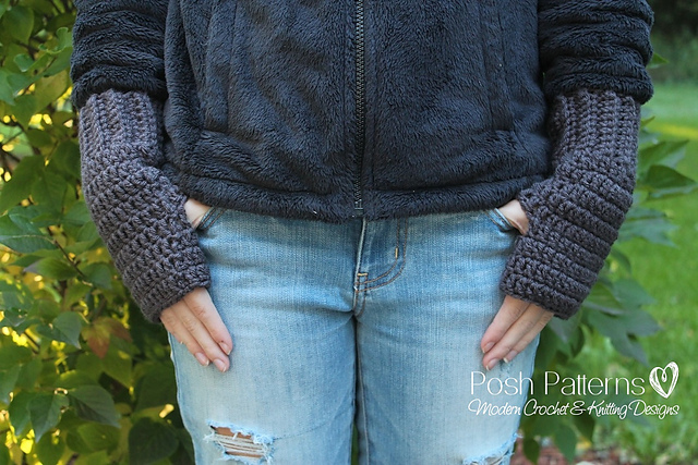 Easy Fingerless Mittens 387