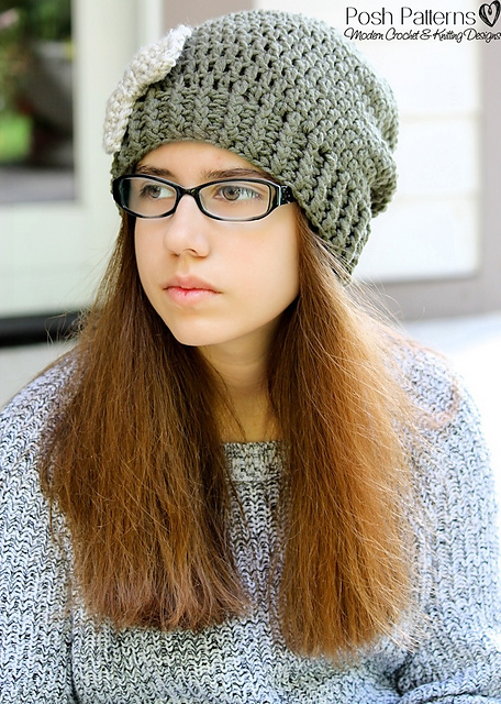 Slouchy Hat and Bow 381