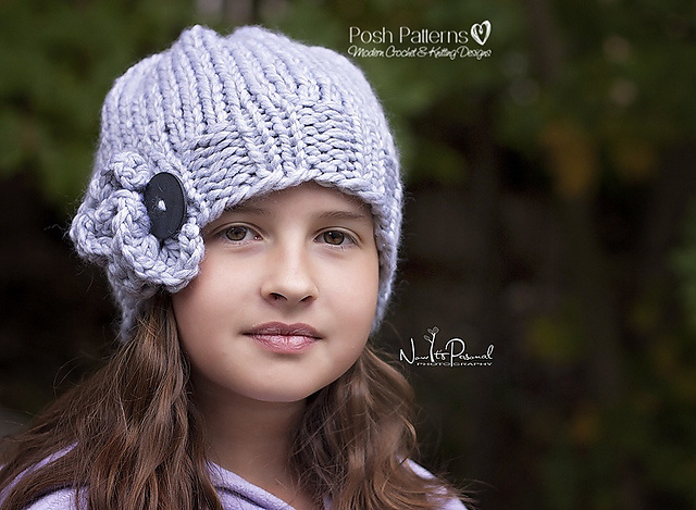 Ruffle Slouchy Hat 174
