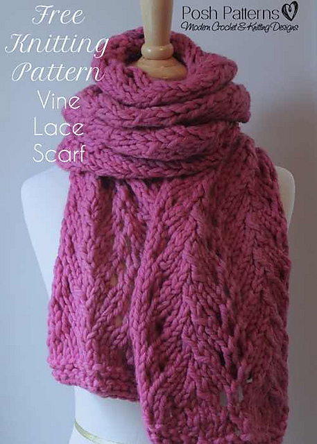 Vine Lace Scarf