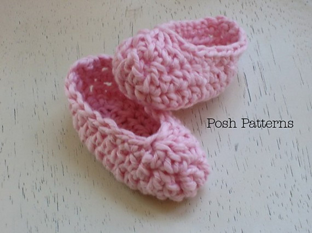 Easy Baby Booties