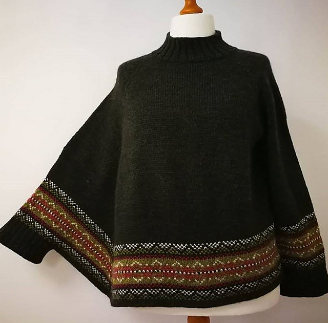 Maglia Poncho Capriccio