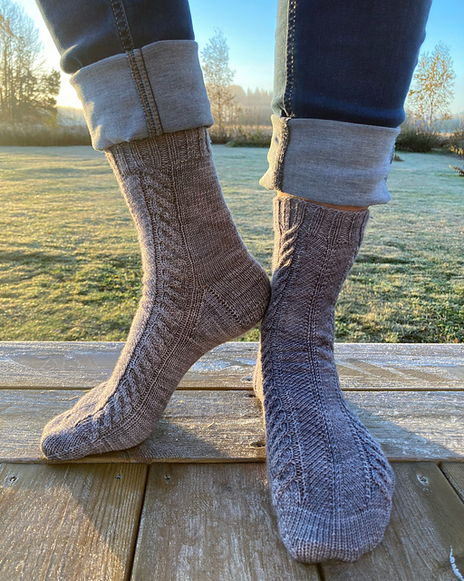 November Mist Socks