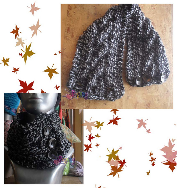 Cabled Neckwarmer
