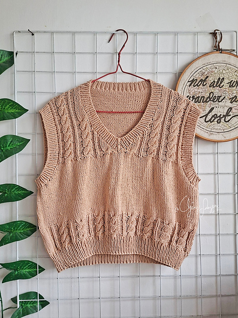 Jimin Cable Vest