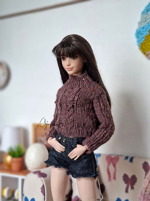 Sally Cable Barbie Turtleneck