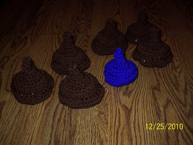 Chocolate Kiss Candy Dish