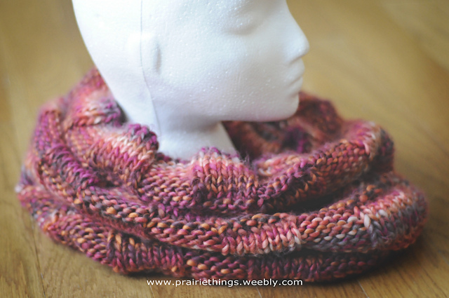 Slouchy Basket Weave Cowl