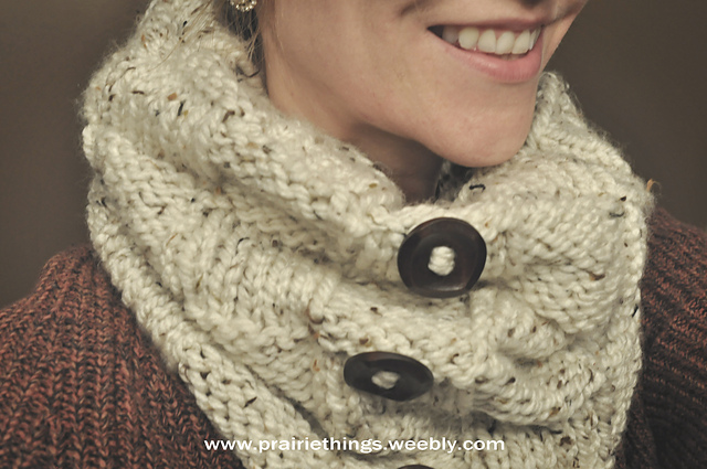 Basket Weave Cowl