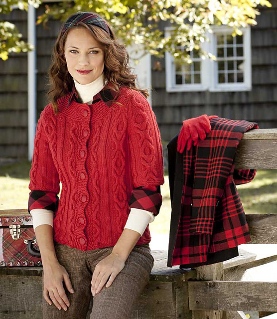 #01 Cabled Cardigan
