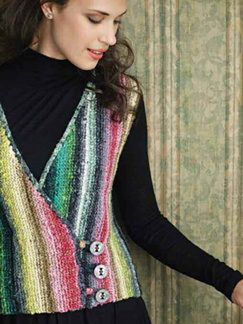 Sideways Stripes Vest