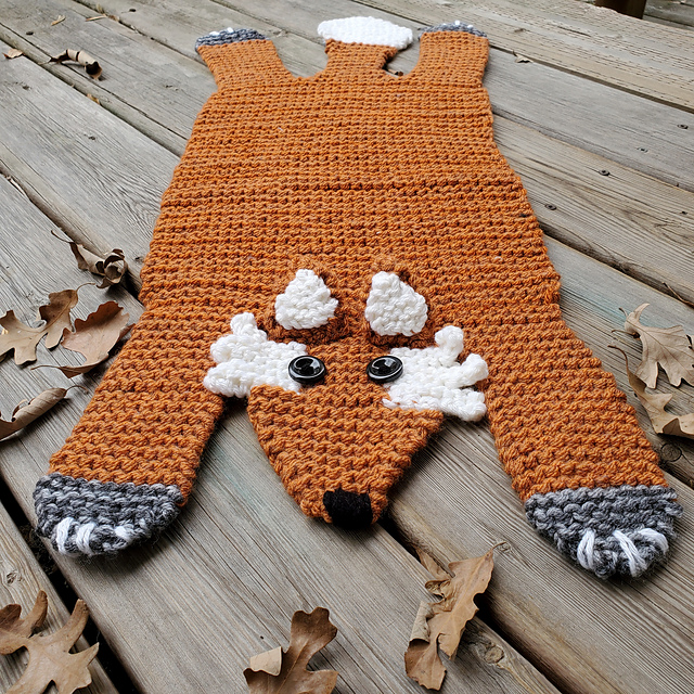 Ravelry: Fox Rug pattern by Cheryl Patzer