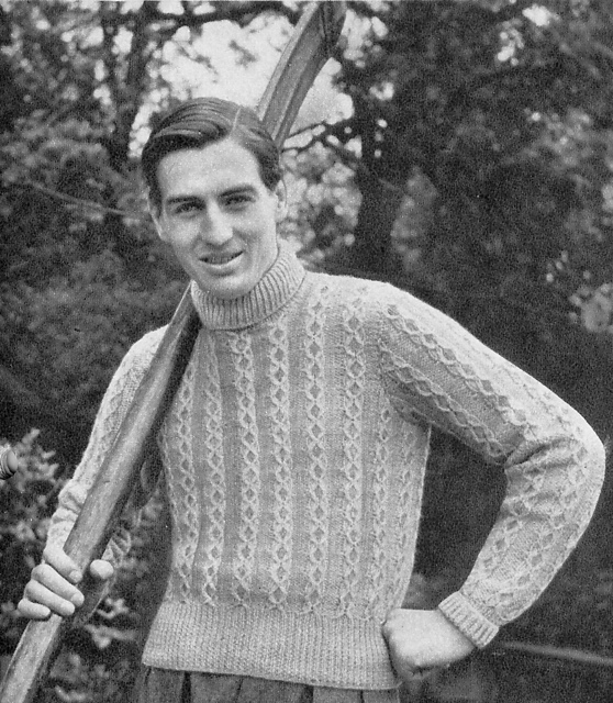 His Pullover in Double-Knitting