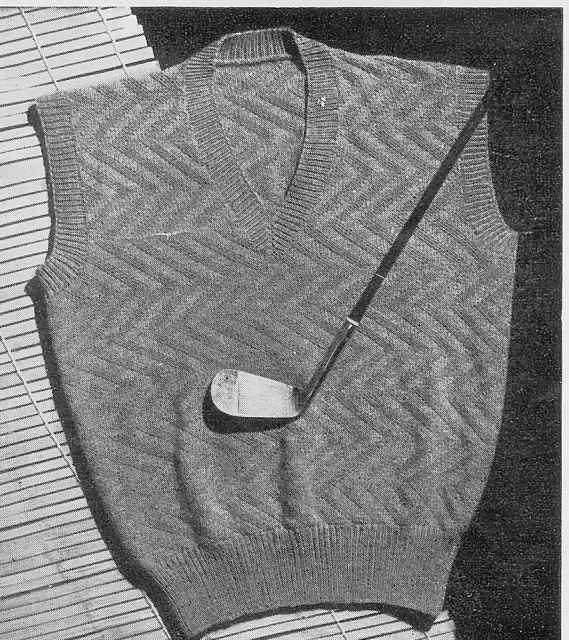 Sleeveless Golf Pullover 1796