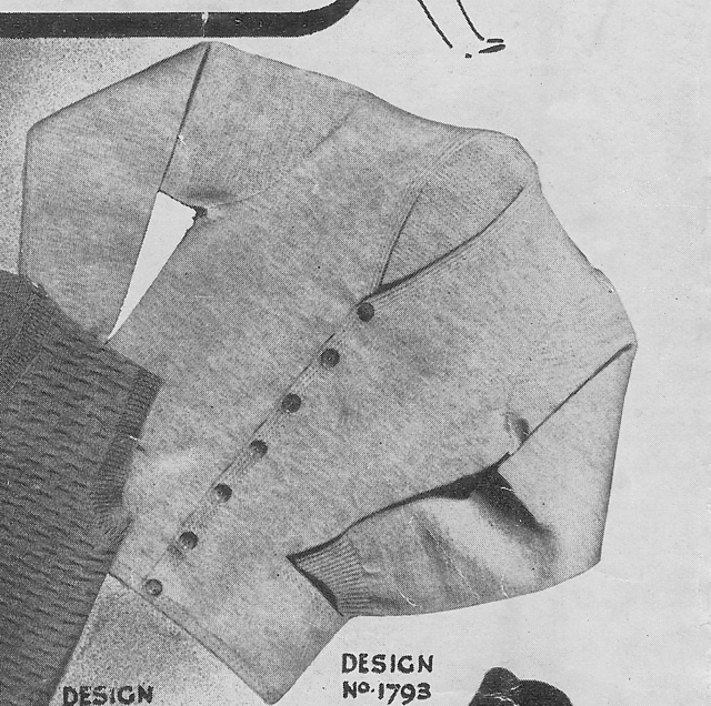 Stocking Stitch Cardigan 1793
