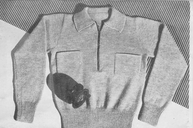 Zippered Pullover 1647