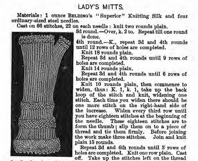 Lady's Mitts