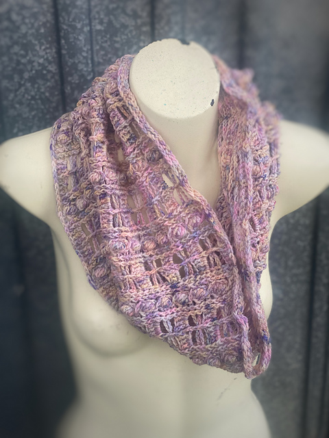 Butterflies & Buds Cowl