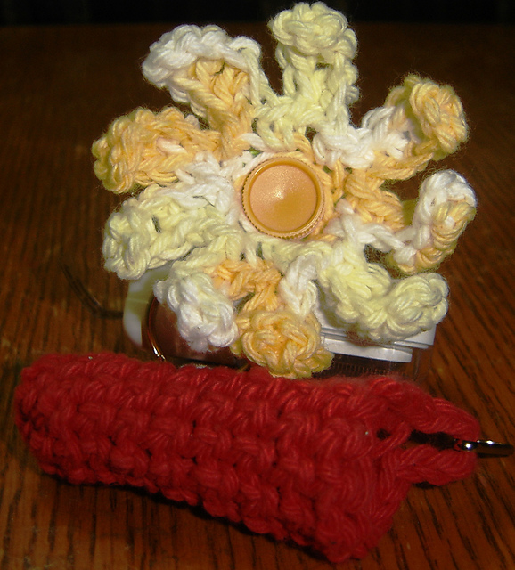 Crocheted Lip Balm Holder