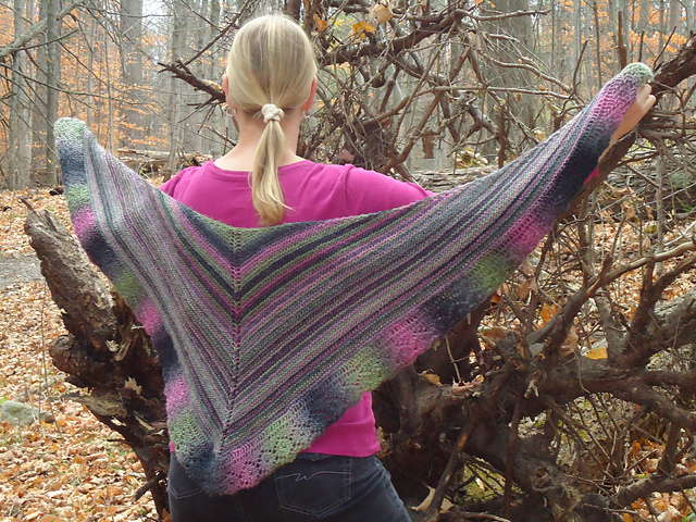 Reversible Shawlette