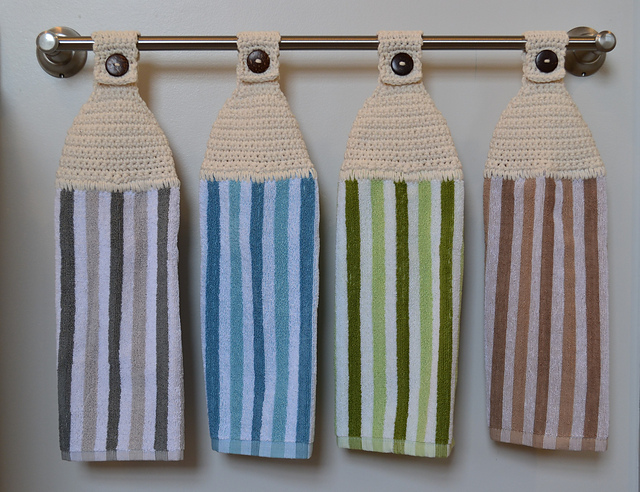 Towel Topper (crochet version)
