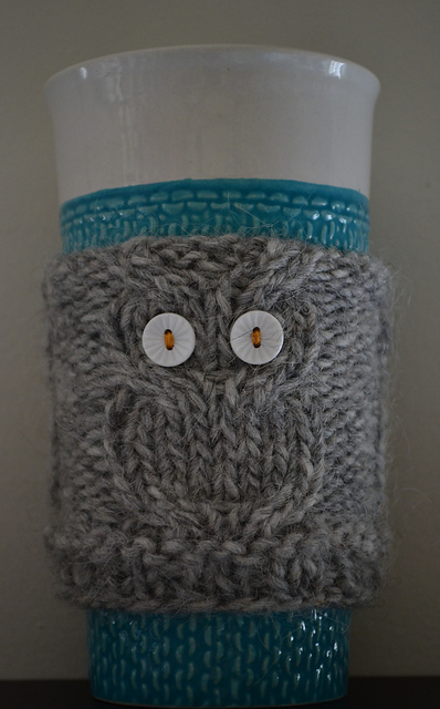 Owl Cup Cozy