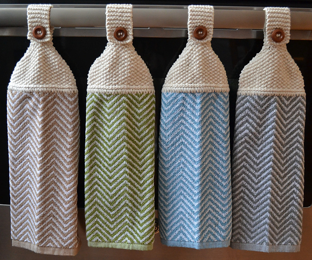 Towel Topper (knitted version)