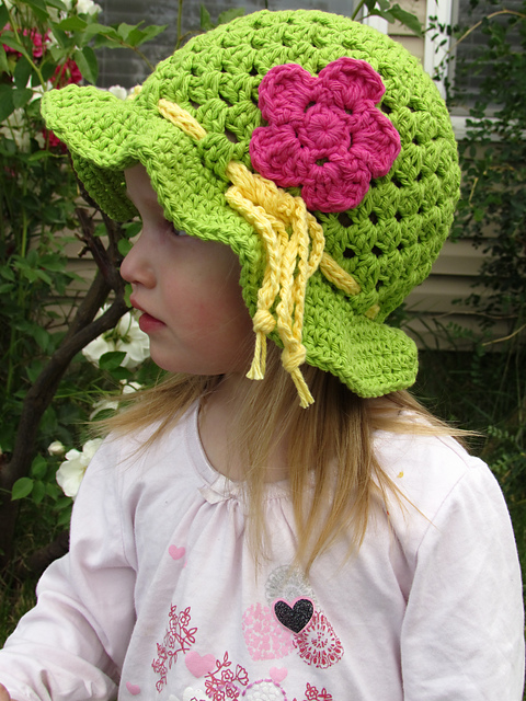 Gracie's Sun Bonnet