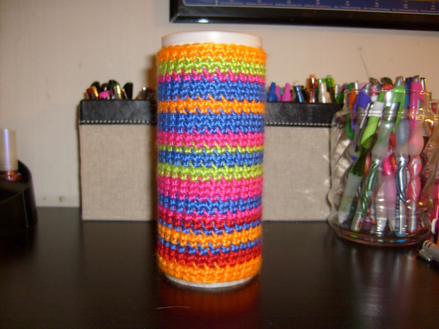 Crochet Pencil Case Cover