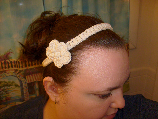 Easy Flowered Headband
