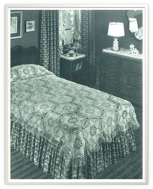Pineapple Frosting Bedspread #S-244