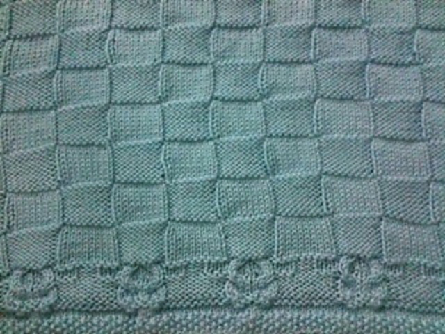 Elephant baby blanket